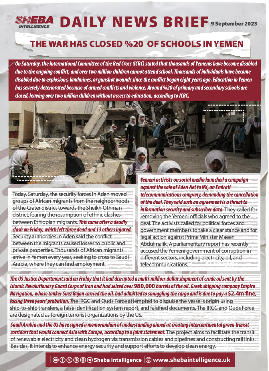 The War Has Closed 20%  of Schools in Yemen