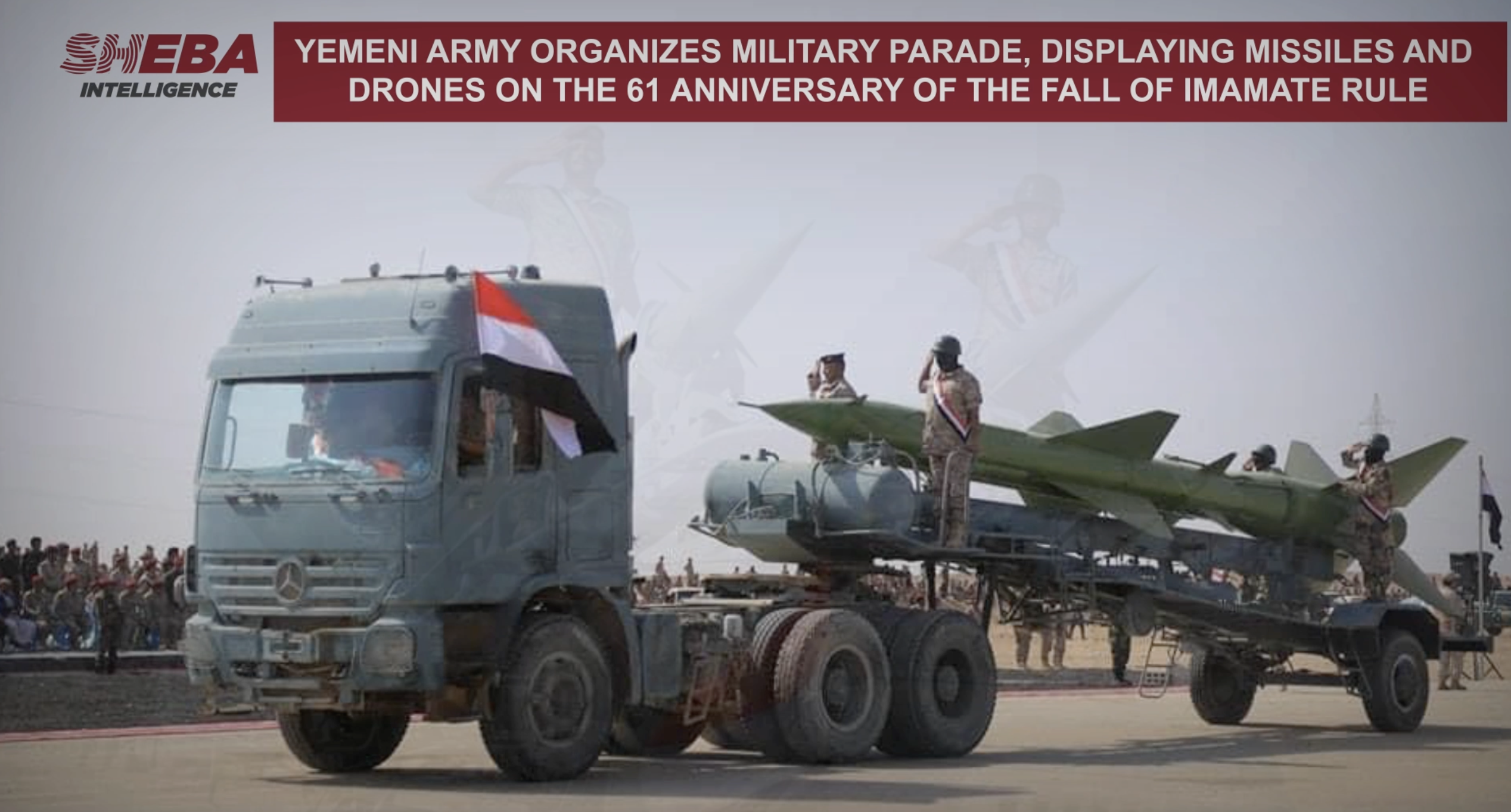 Yemeni Army Organizes Military Parade, Displaying Missiles and Drones on the61 Anniversary of the Fall of Imamate Rule (Video)