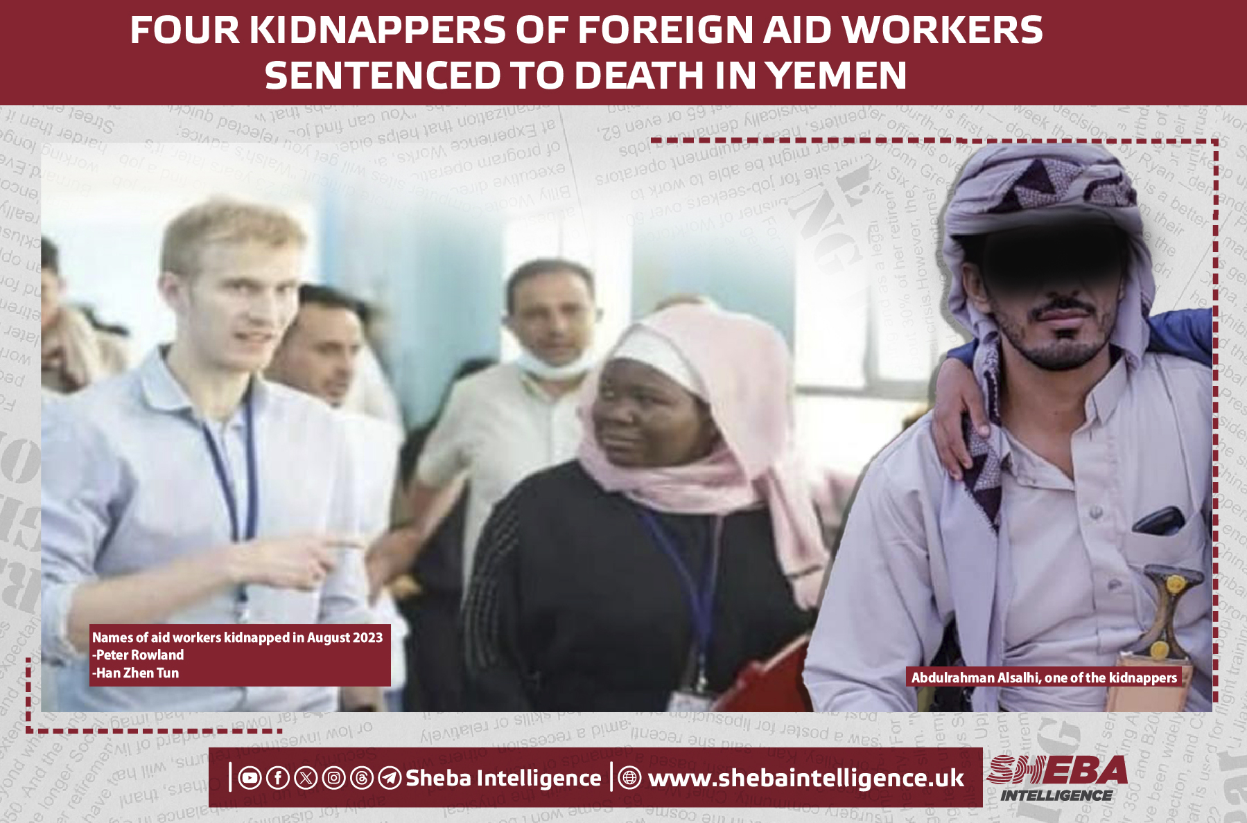 Four Kidnappers of Foreign Aid Workers Sentenced to Death in Yemen