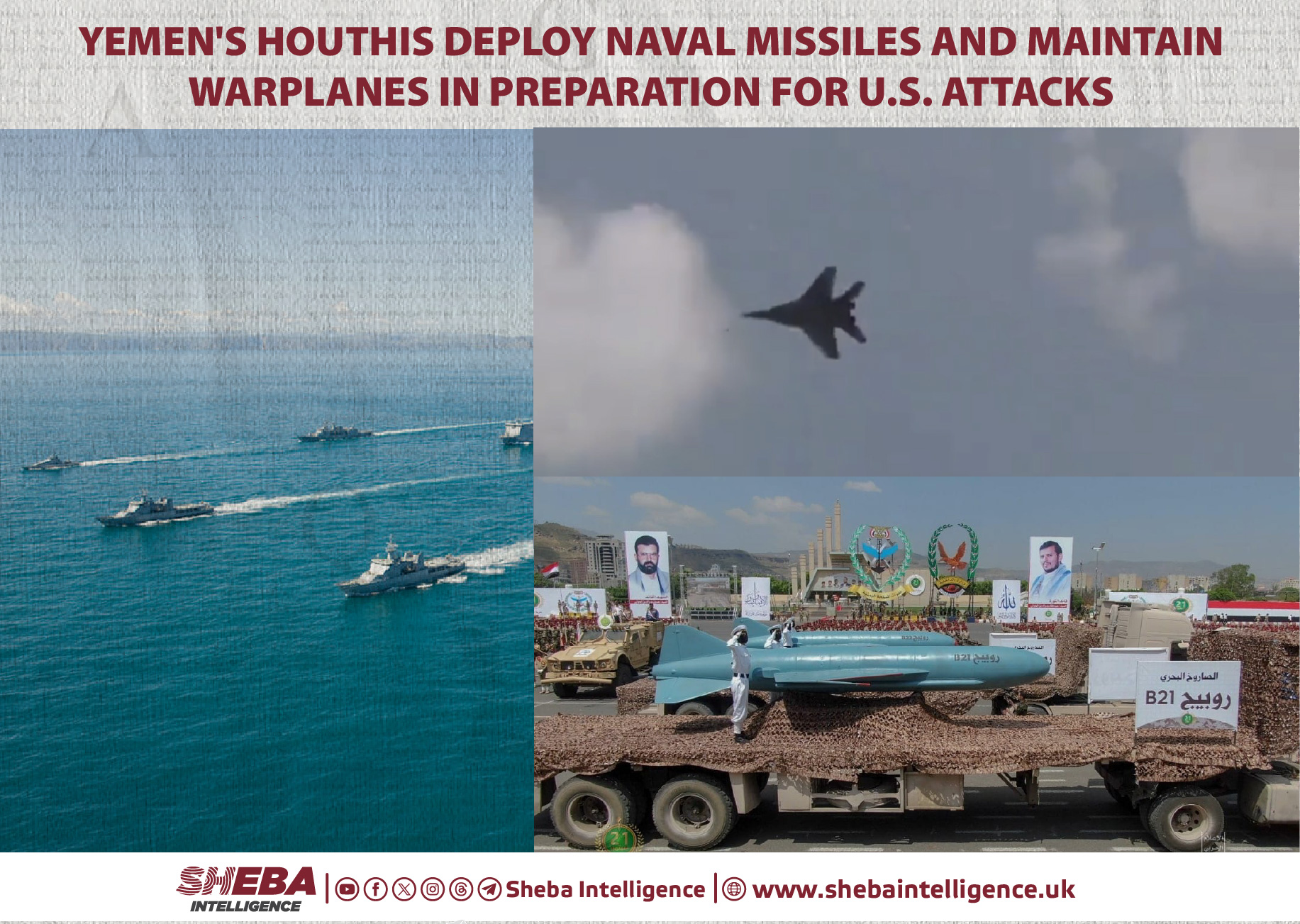 Yemen's Houthis Deploy Naval Missiles and Maintain Warplanes in Preparation for U.S. Attacks