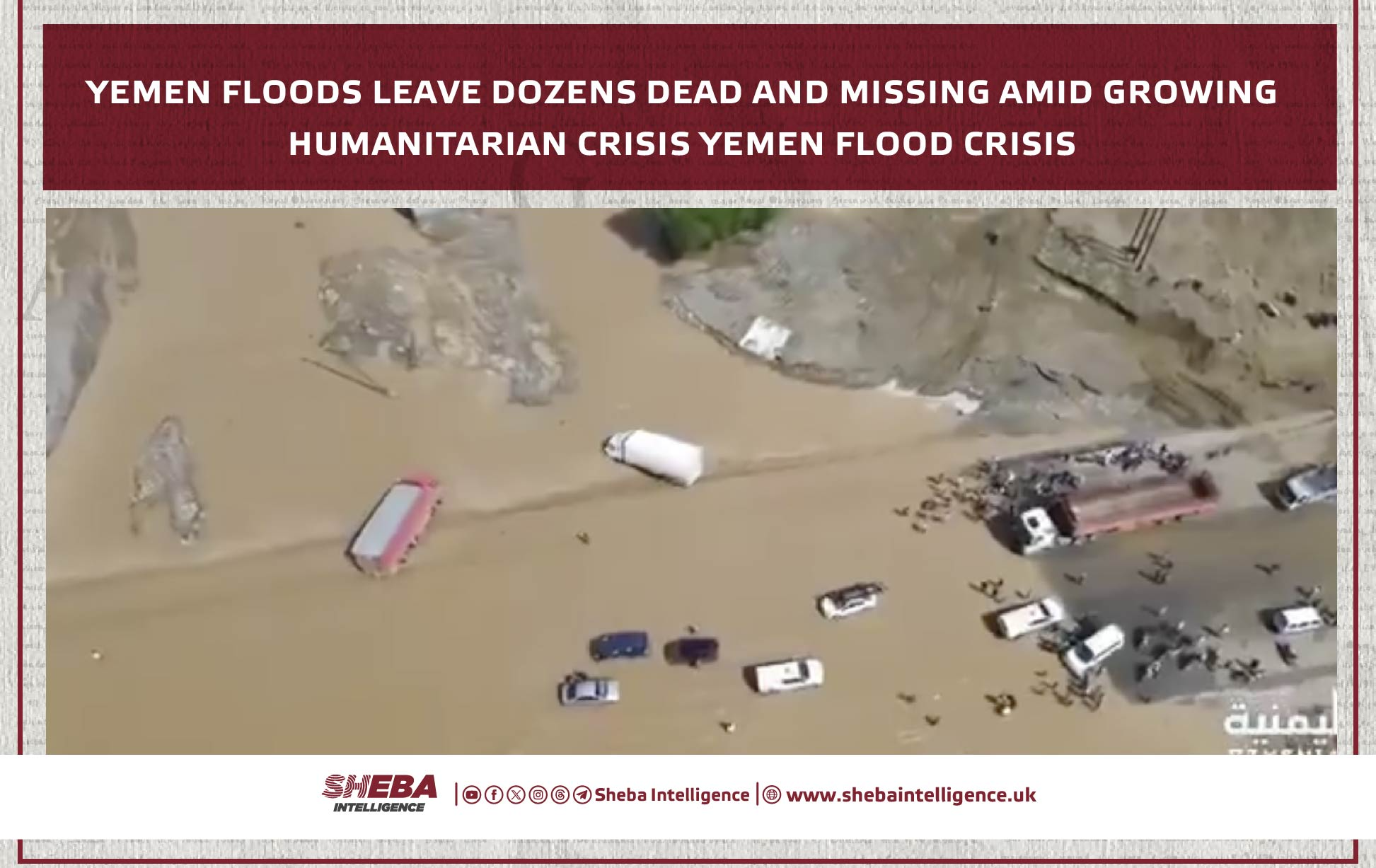 Yemen Floods Leave Dozens Dead and Missing Amid Growing Humanitarian Crisis
