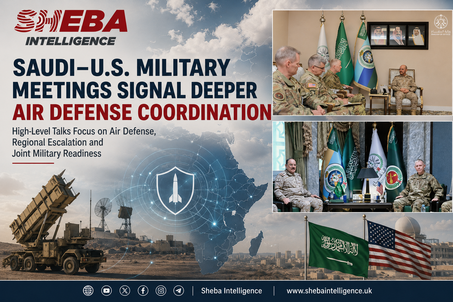 Saudi–U.S. Military Talks Highlight Growing Focus on Air Defense Coordination