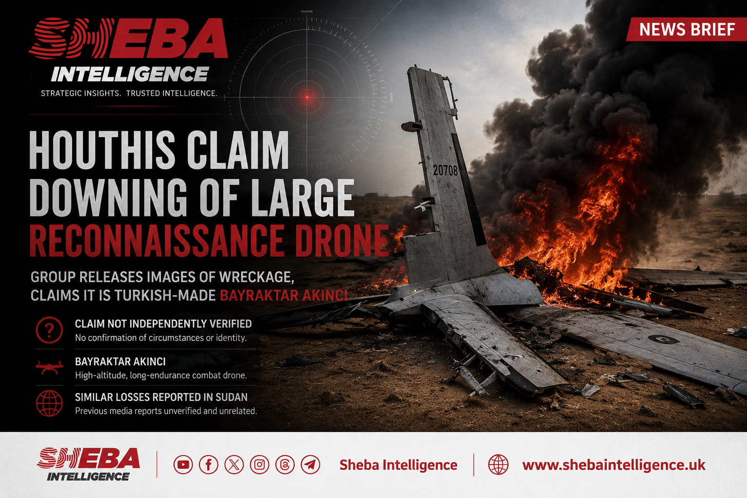 News Brief: Houthis Claim Downing of Large Reconnaissance Drone