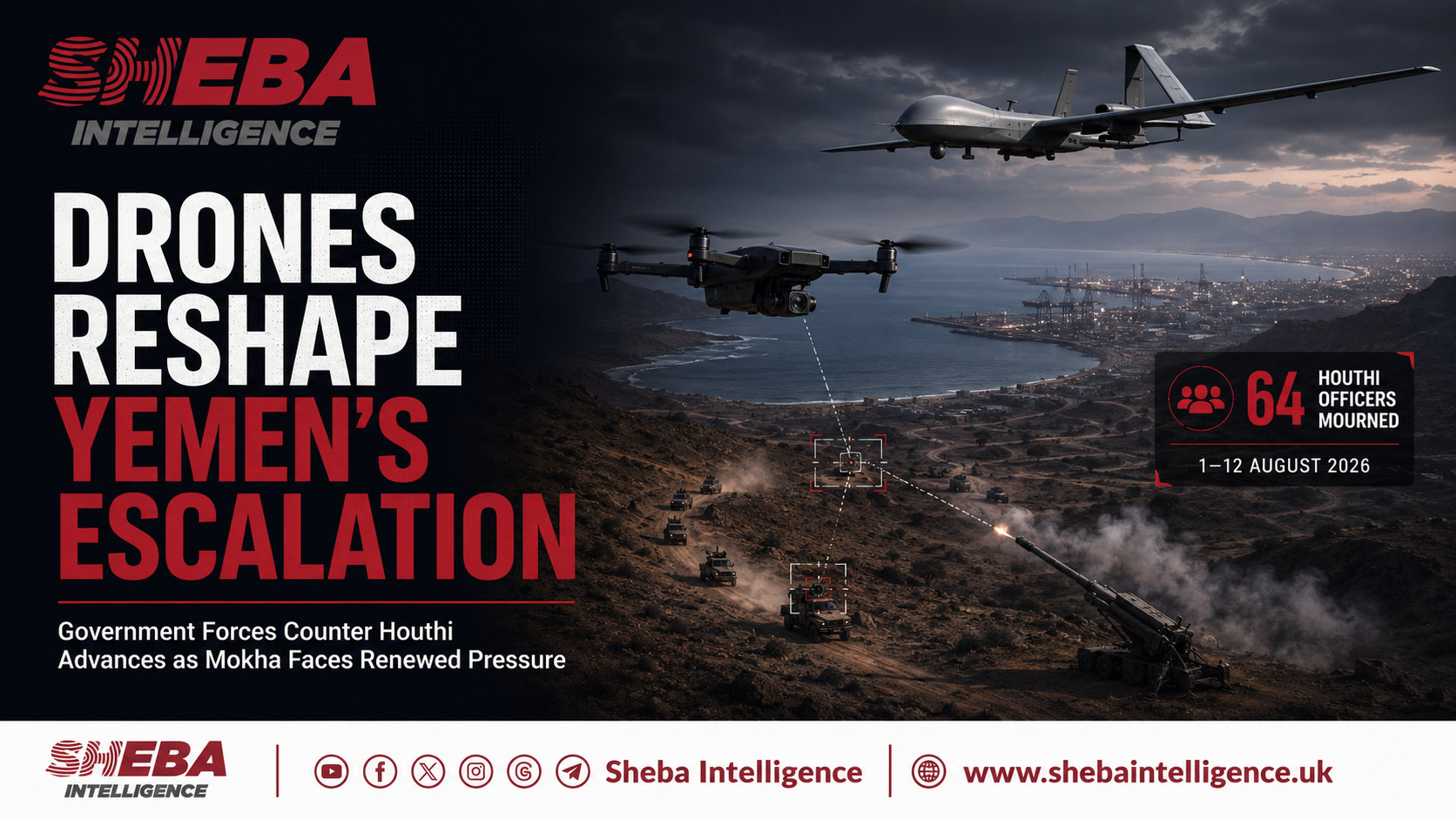Drones Reshape Yemen’s Escalation as Government Forces Disrupt Houthi Advances