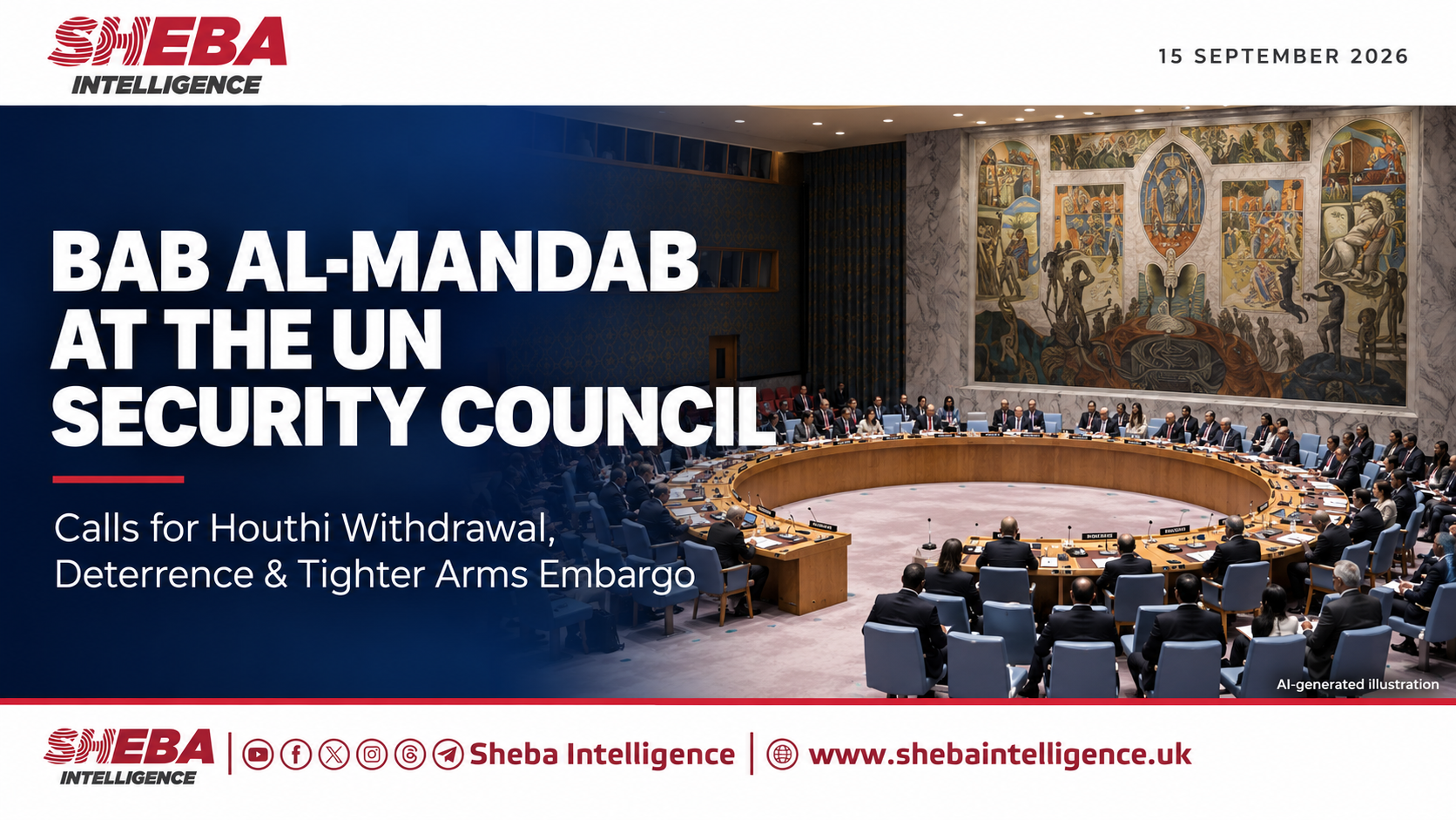 Bab al-Mandab at UN Security Council: Calls for Houthi Withdrawal, Deterrence and Tighter Arms Embargo Enforcement