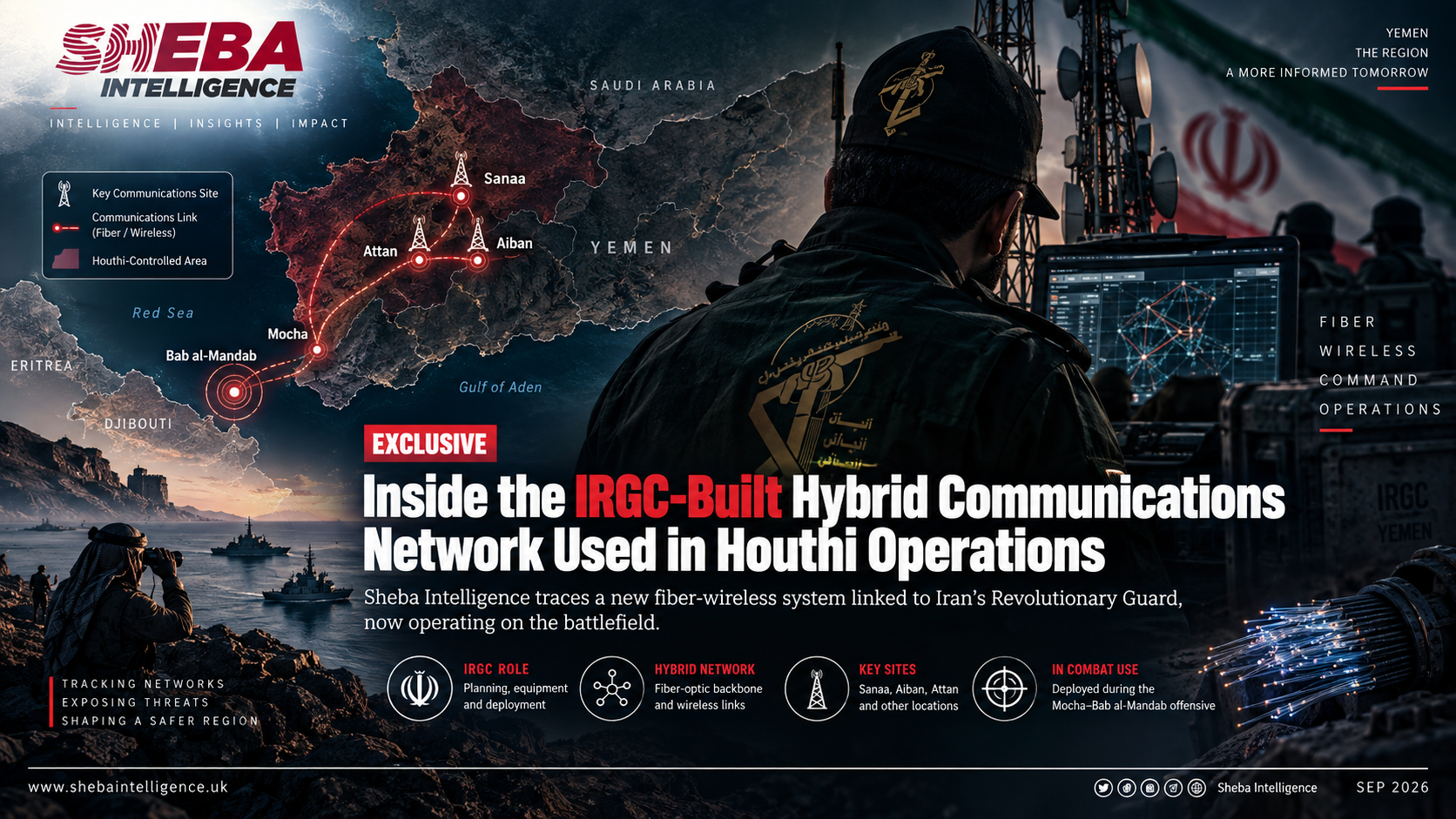 Inside the IRGC-Built Hybrid Communications Network Now in Houthi Combat Operations