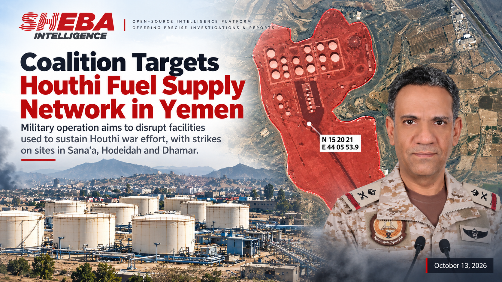 Coalition Targets Houthi Fuel Supply Network in Yemen as Dawn of Yemen Offensive Continues